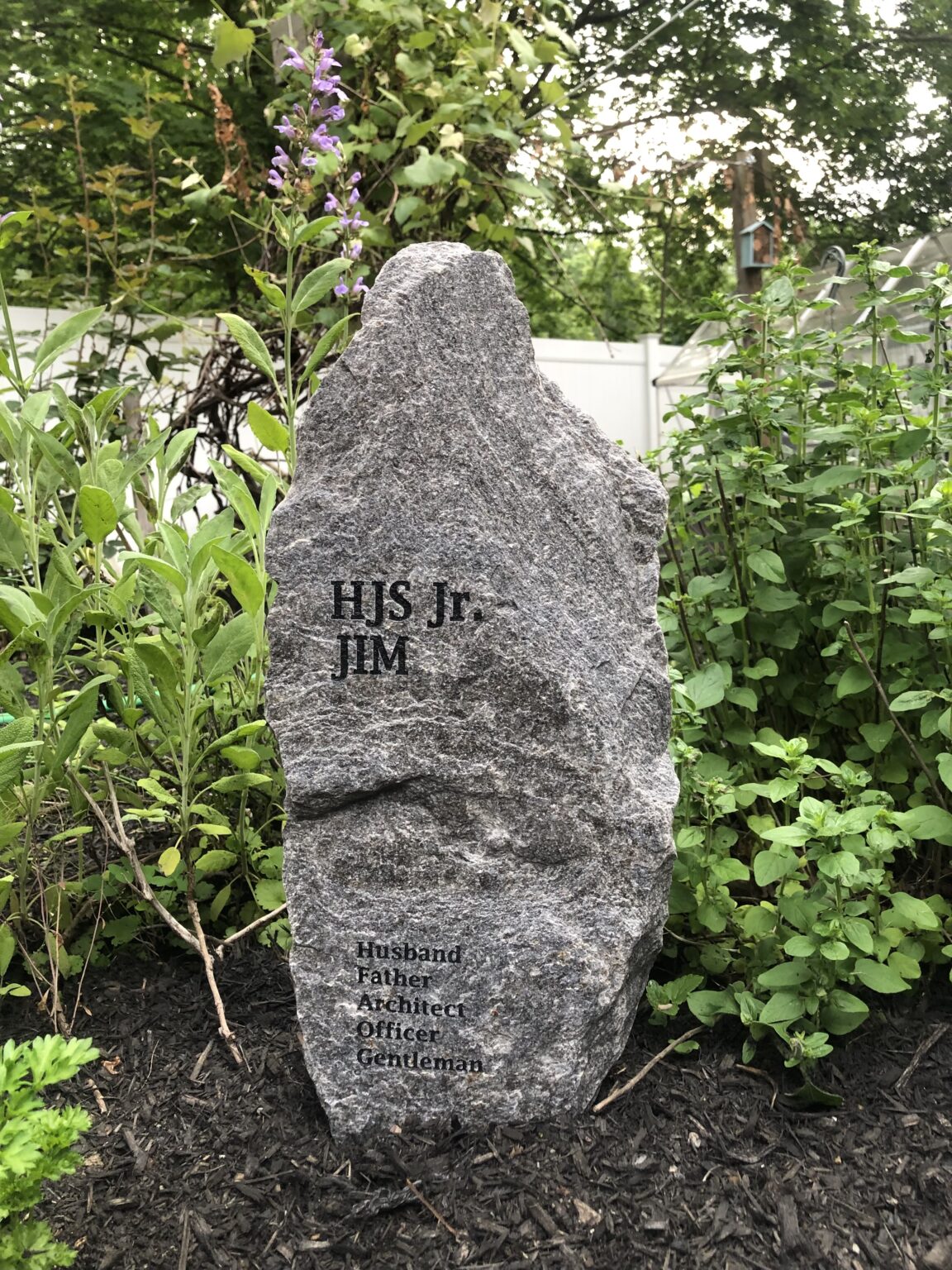 Garden Stone Memorial